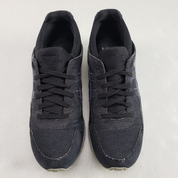 Asics Gel Lyte V Sneaker Mens 9.5 Black Gray Leather Lace Up Athletic Shoe H7AVQ - Picture 3 of 11